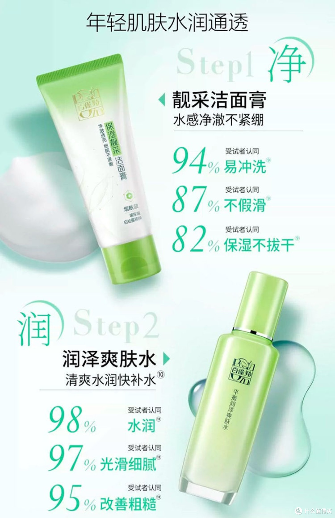 国货之光百雀羚,给她水润呵护