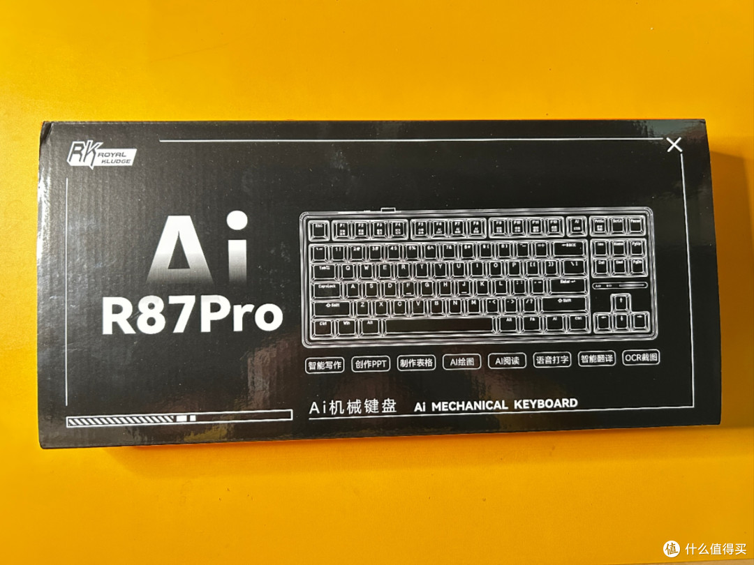RK R87 PRO AI键盘评测:机械键盘的"脑机接口"时代来了?