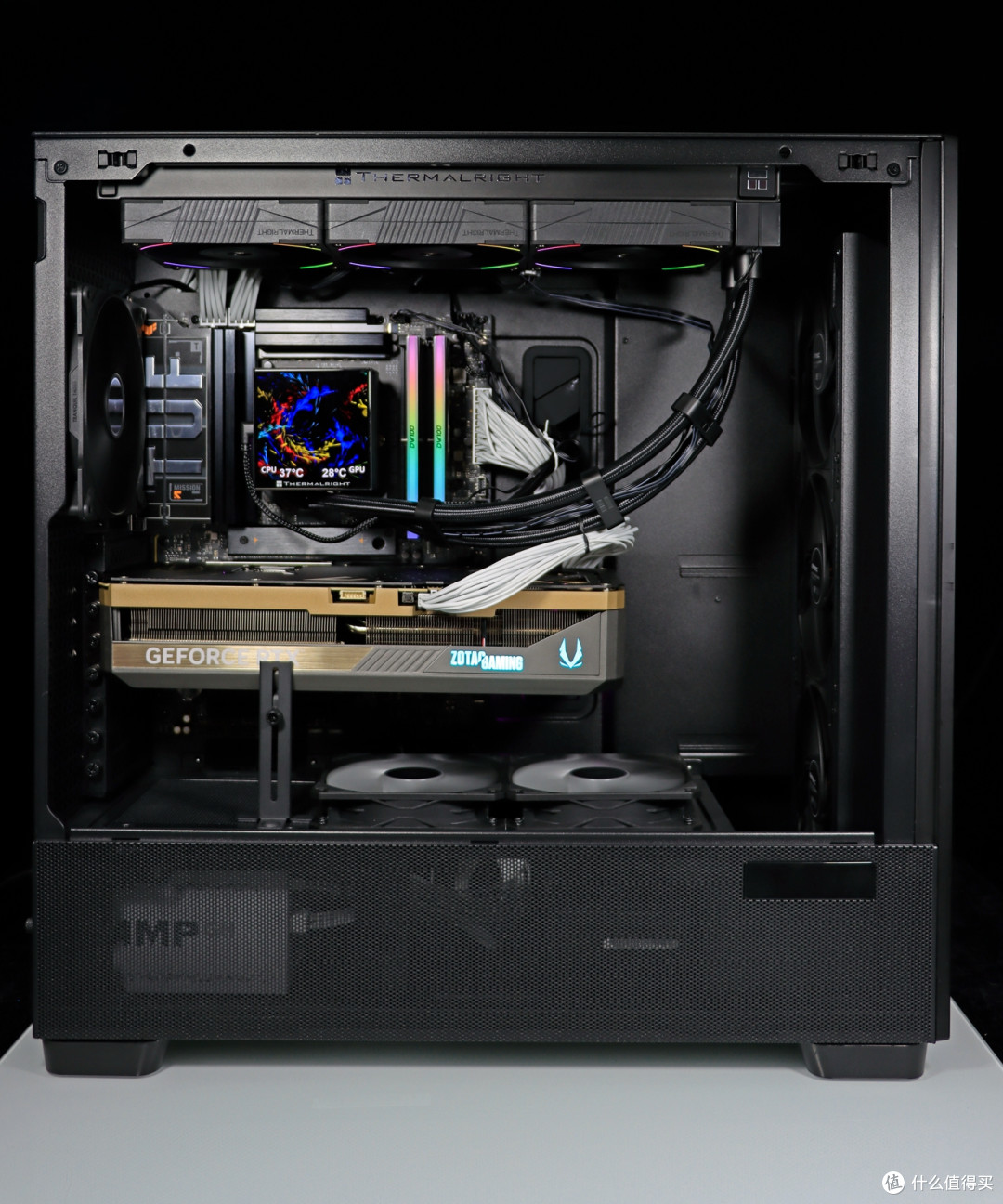 AMD R9 9950X3D 真强!搭配华硕 TUF X870-PLUS 与 索泰 RTX 5080