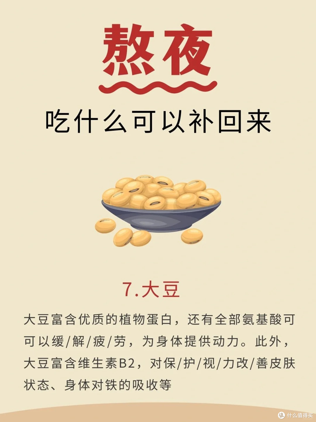 熬夜后怎么才能补救回来？熬夜后的紧急食物补救，赶紧码住！