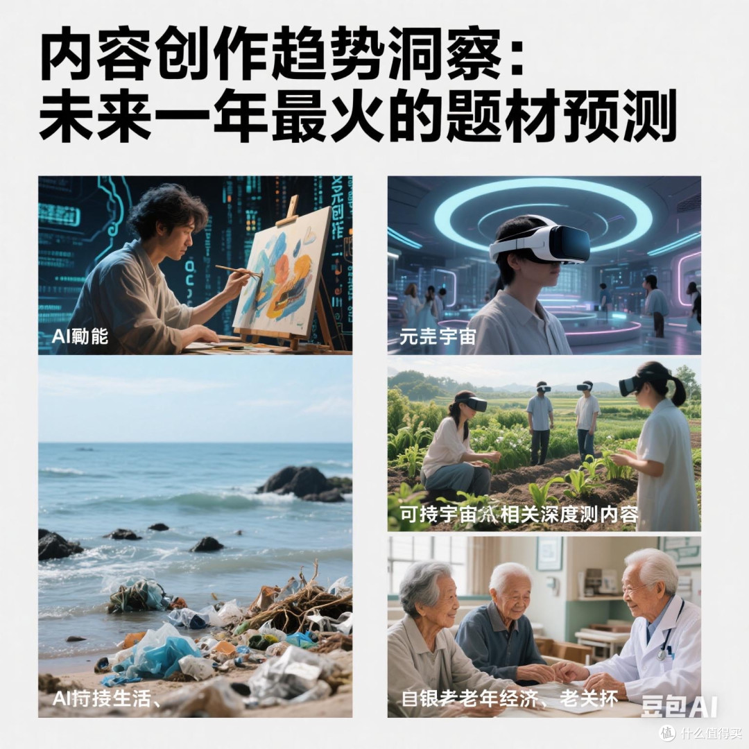 内容创作趋势洞察:未来一年最火的题材预测