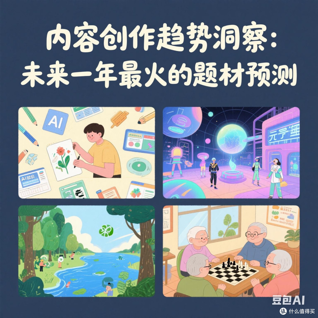 内容创作趋势洞察:未来一年最火的题材预测