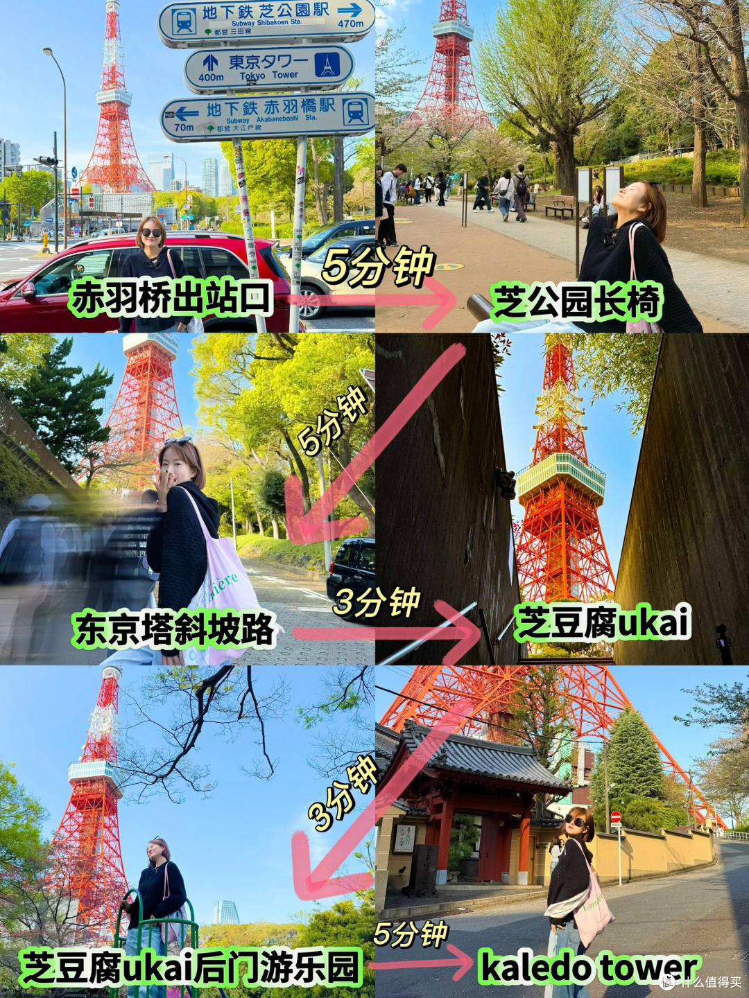 东京citywalk，6️⃣个东京塔拍照机位保姆攻略