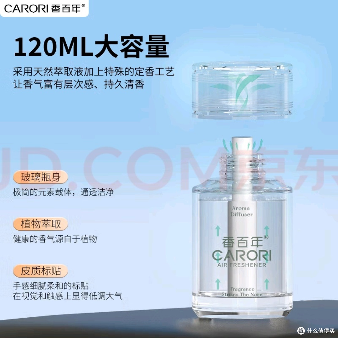 香百年车载香薰:精致外观与持久香味