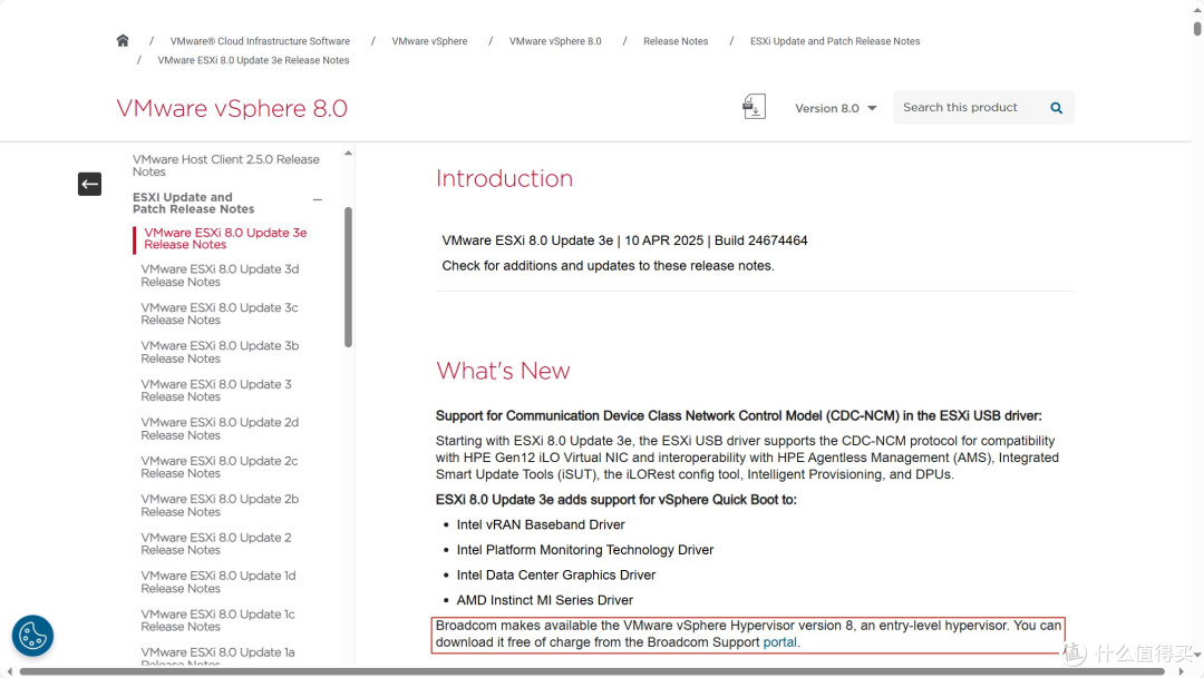 esxi8.0免费了
