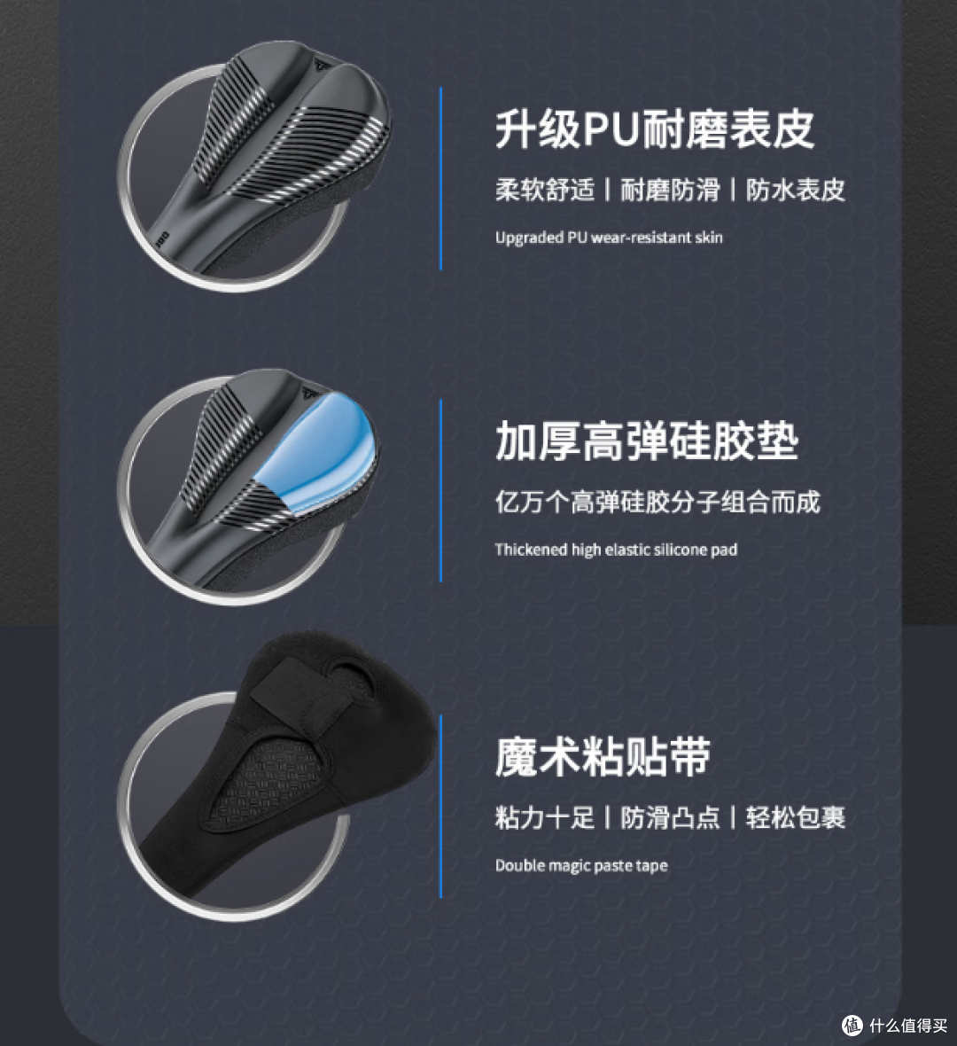 骑行必备，山地车超软坐垫，加厚硅胶，让你畅享无忧之骑！