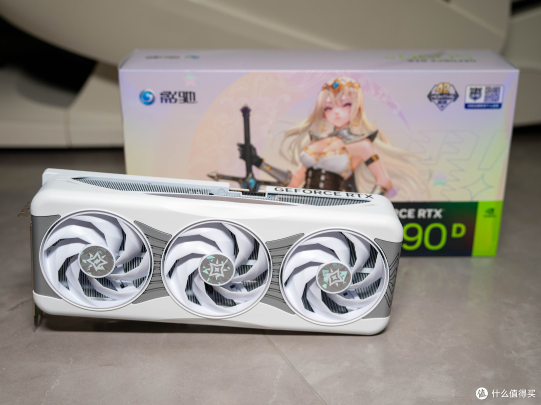 高颜值旗舰理财产品，影驰RTX 5090D星曜LunaOC显卡测评