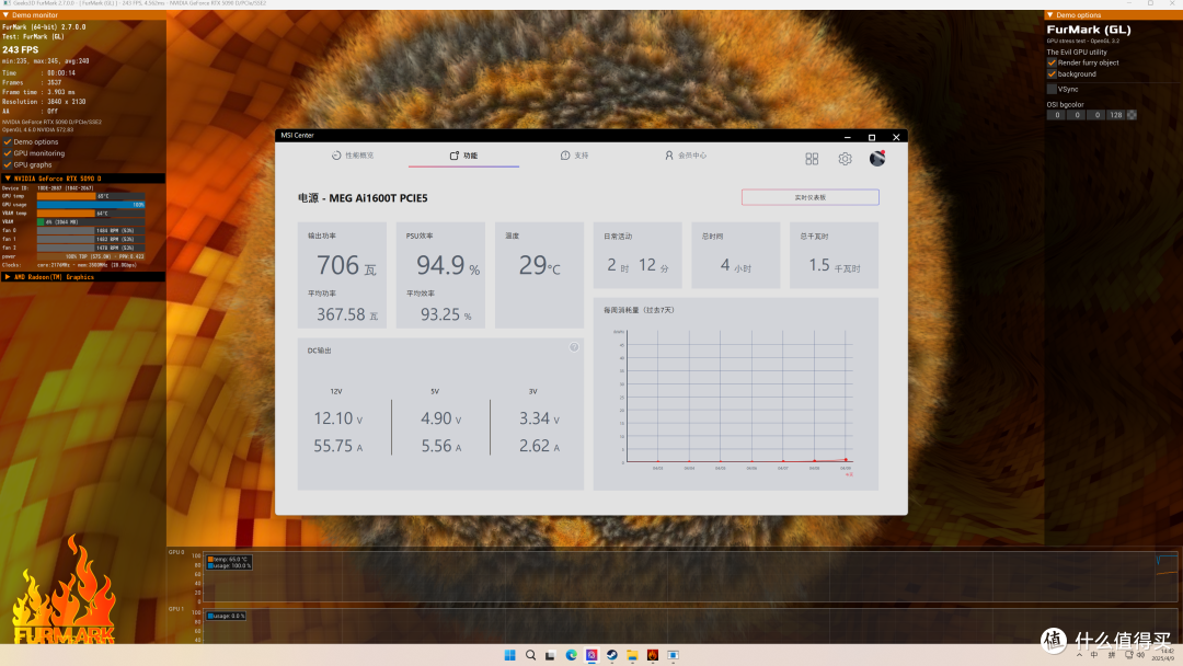 高颜值旗舰理财产品，影驰RTX 5090D星曜LunaOC显卡测评
