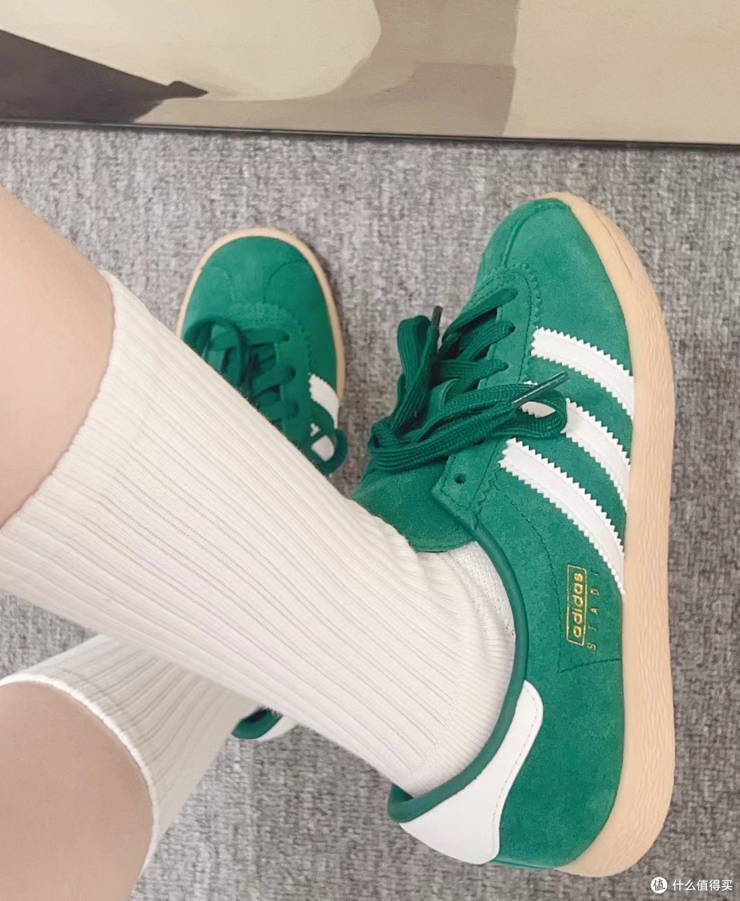 绿意盎然的复古潮流：adidas VL COURT 2.0德训鞋