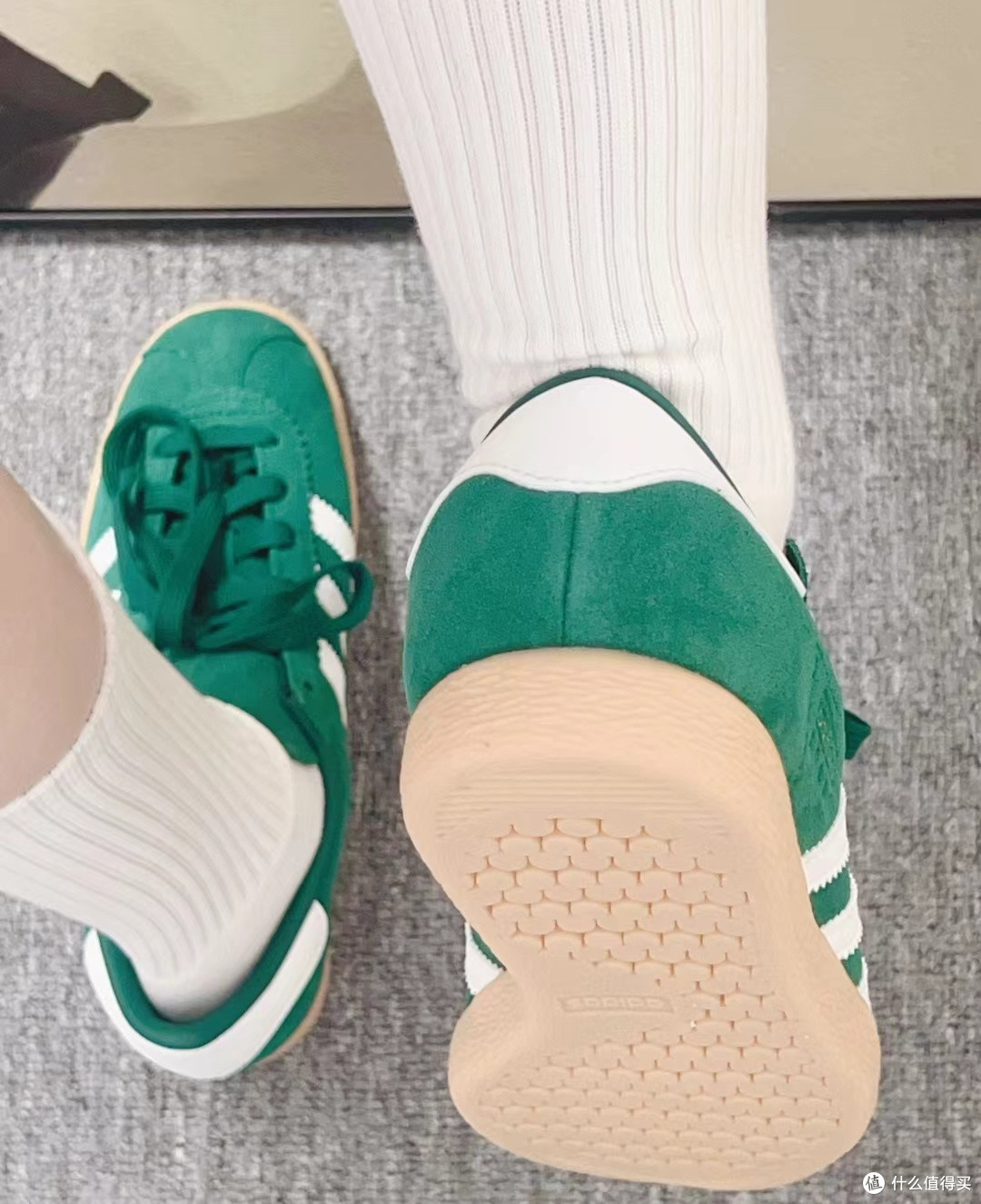 绿意盎然的复古潮流：adidas VL COURT 2.0德训鞋
