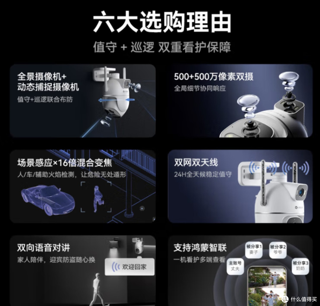 华为智选小豚当家室外摄像头T5:家庭安全守护神!