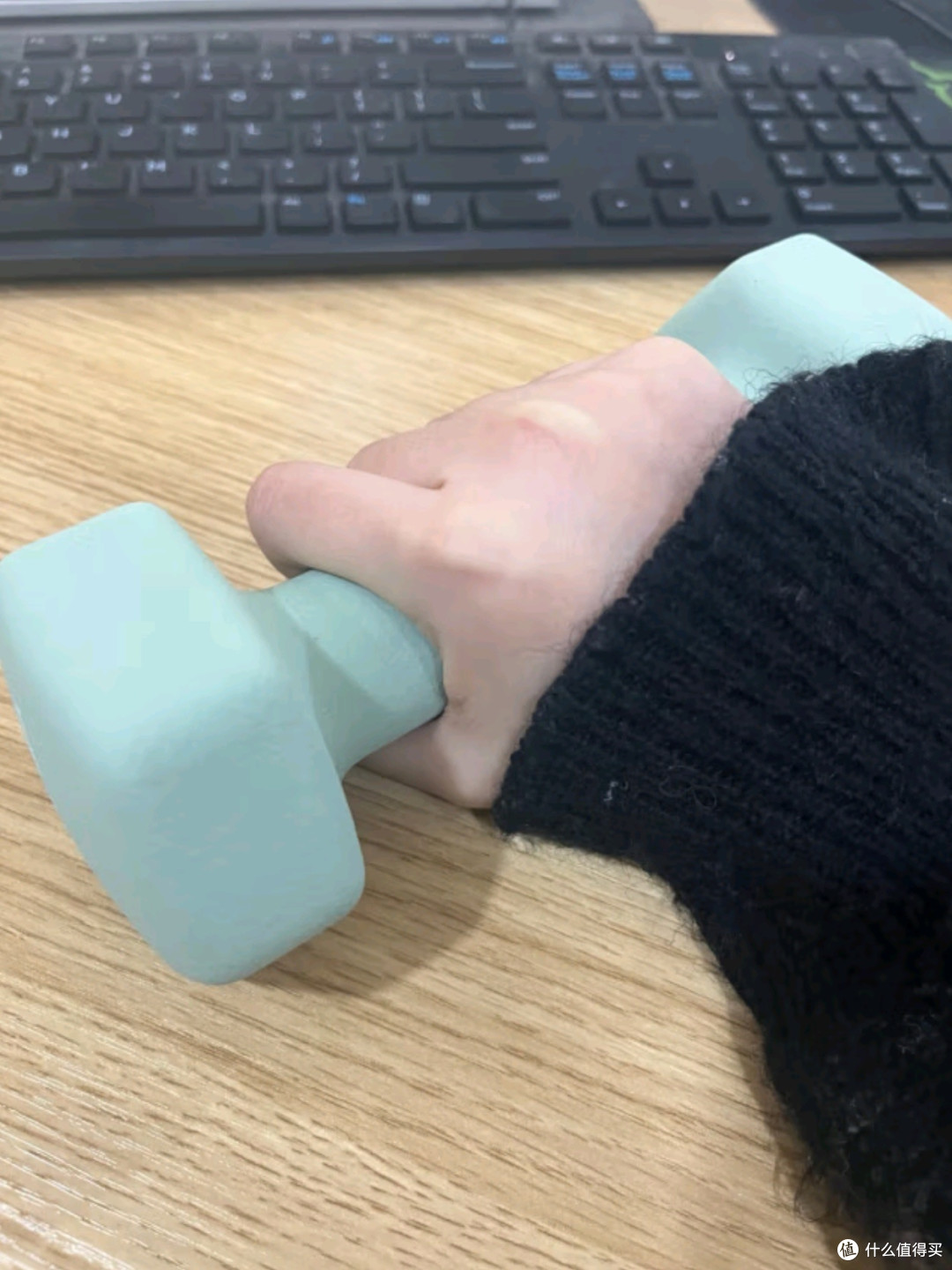 PROIRON普力艾浸塑哑铃:马卡龙绿3kg*2,开启家庭健身新潮流