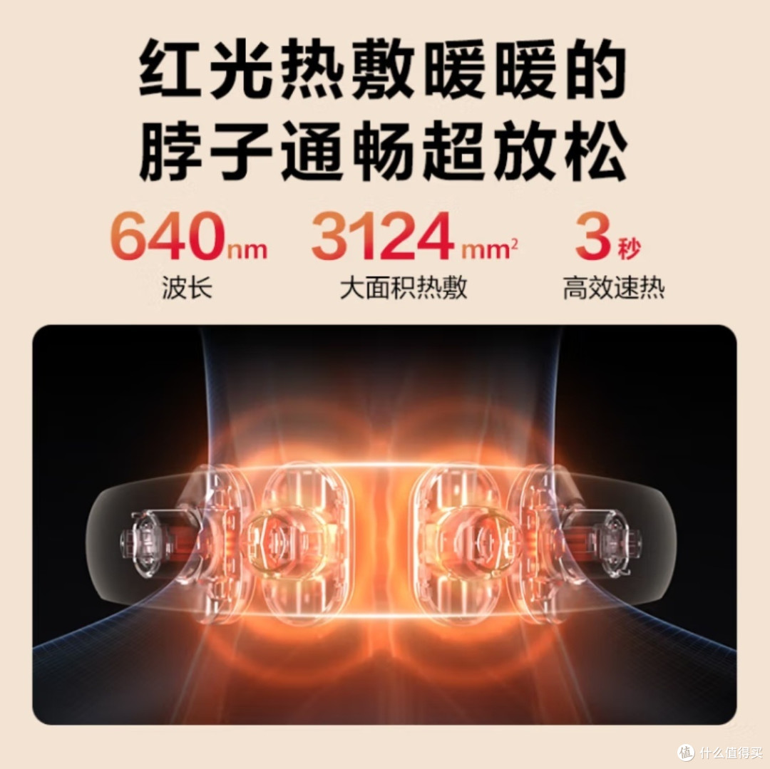 SKG颈椎按摩器K5-3尊贵款,打工人告别脖子酸痛