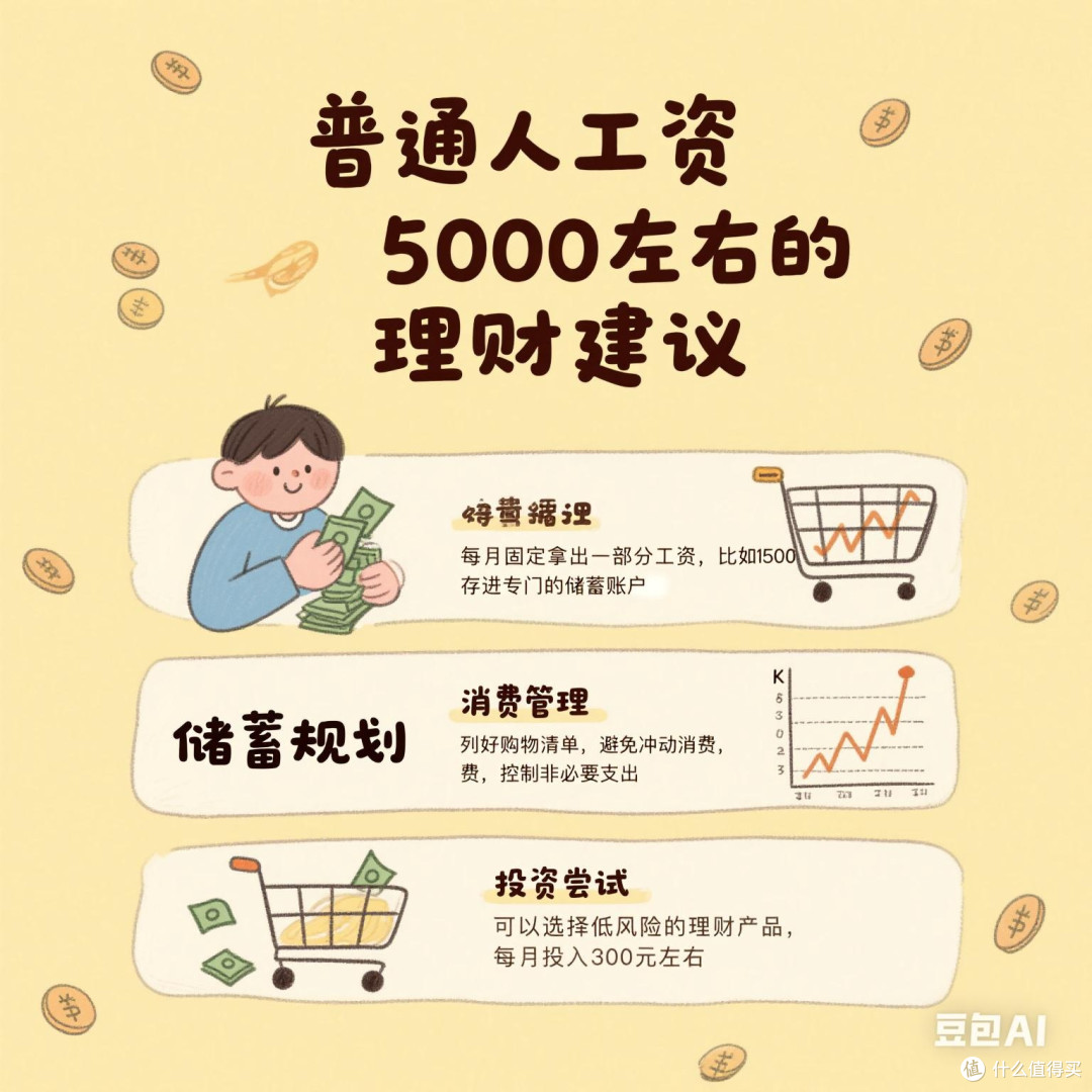 月工资5000左右应如果消费理财