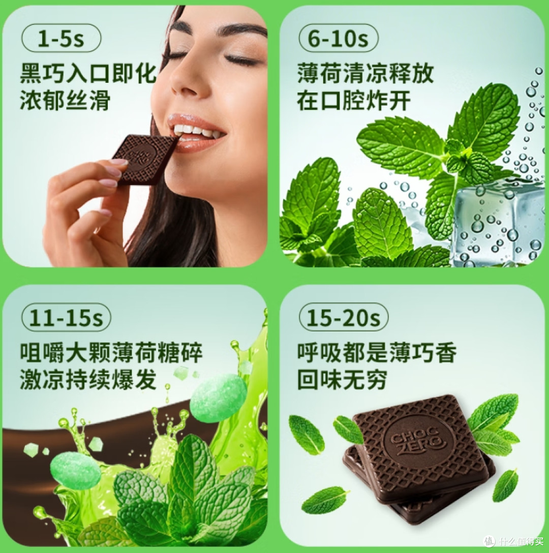 春日困倦终结者｜CHOCZERO薄荷黑巧克力：提神能量小炸弹