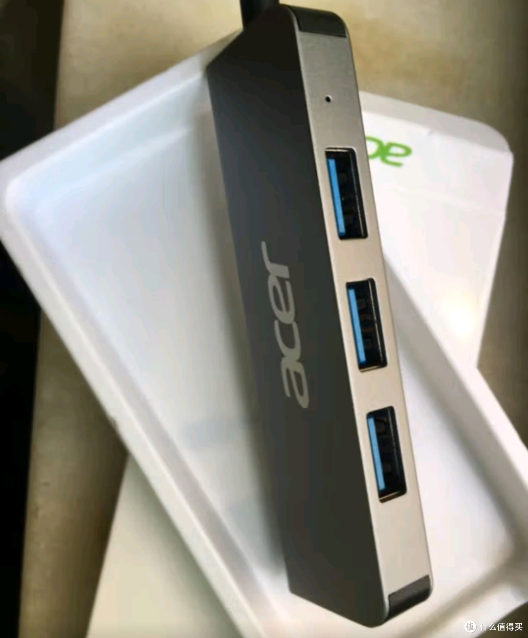 宏碁(acer)USB分线器 高速4口HUB集线器扩展 笔记本台式