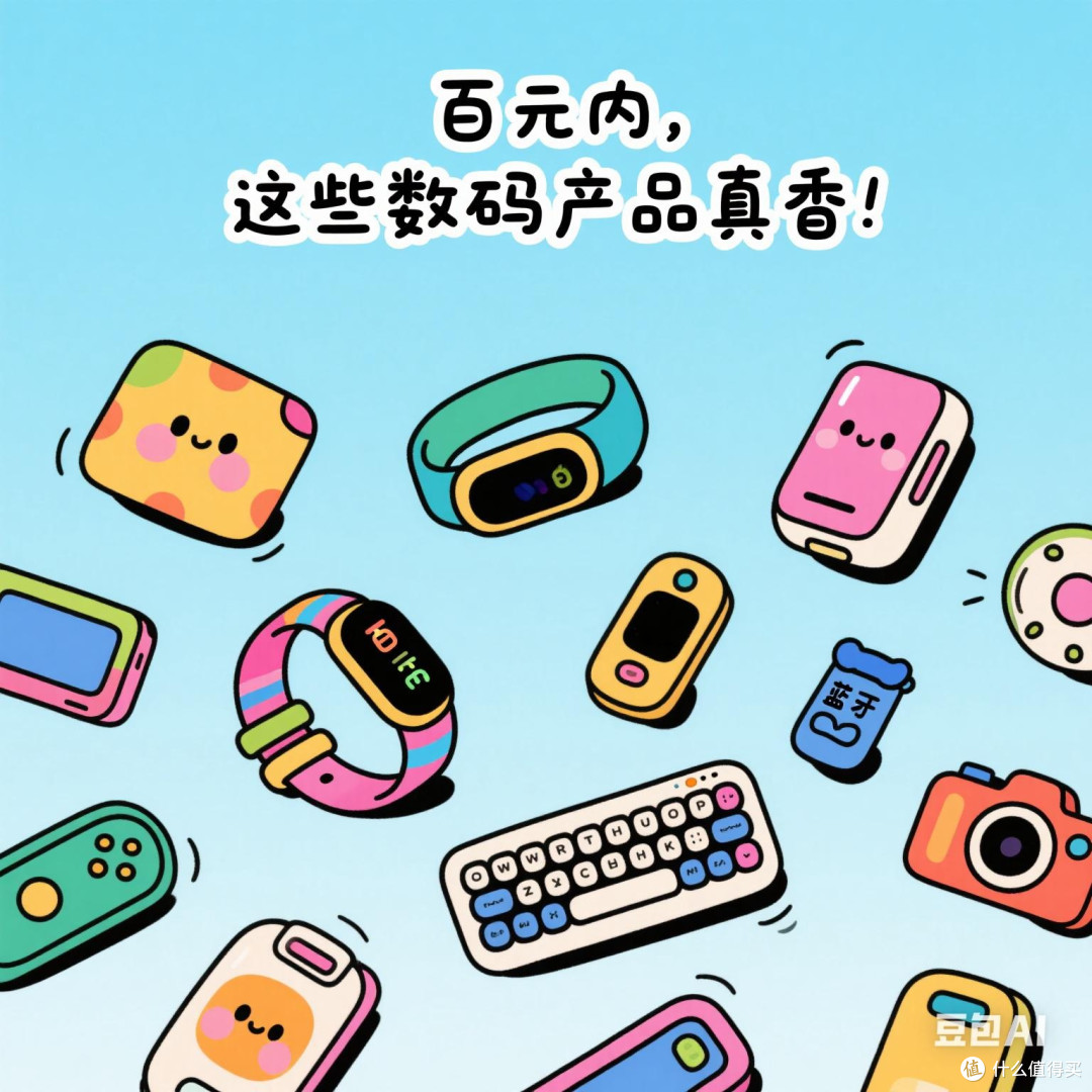 百元内,这些数码产品真香!