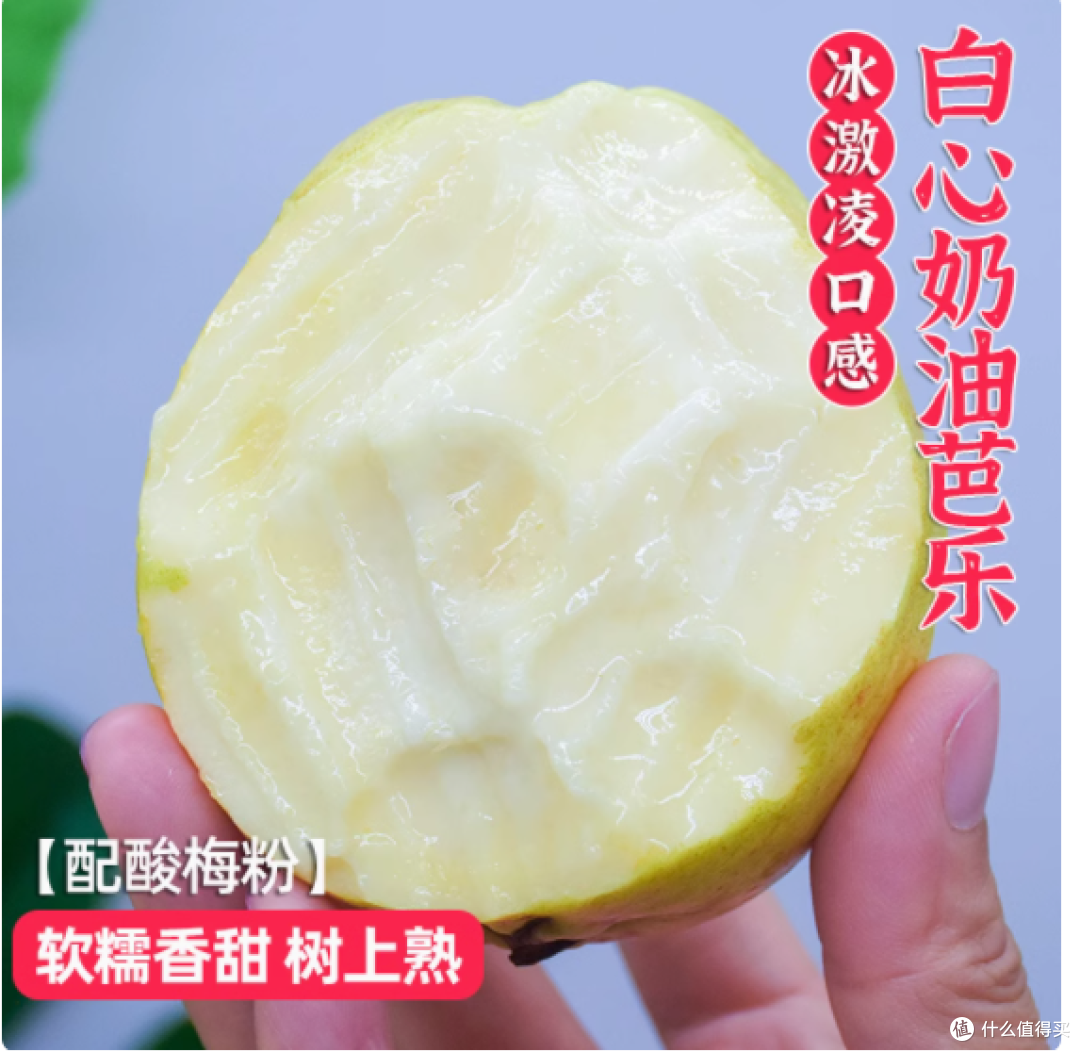 广西软糯白心奶油芭乐:一口甜蜜,畅享自然馈赠