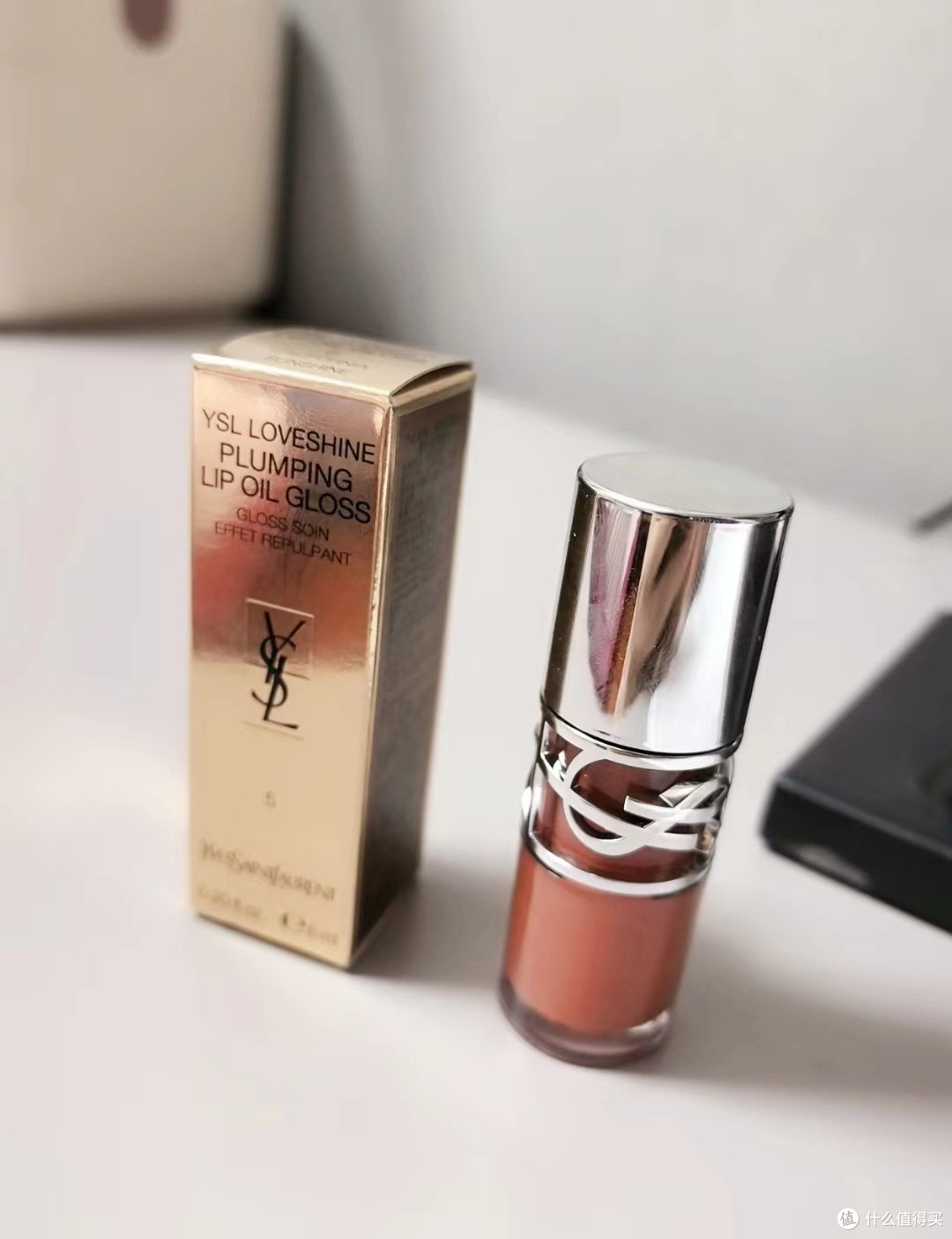 YSL圣罗兰啵啵唇冻05冷茶冻：嘟嘟唇“冻”龄上线✨