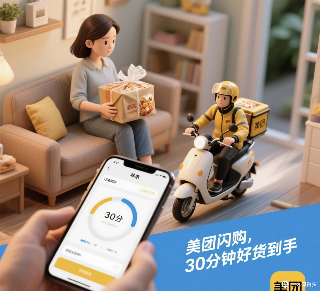 美团闪购:开启即时零售新时代,30分钟好货极速到家