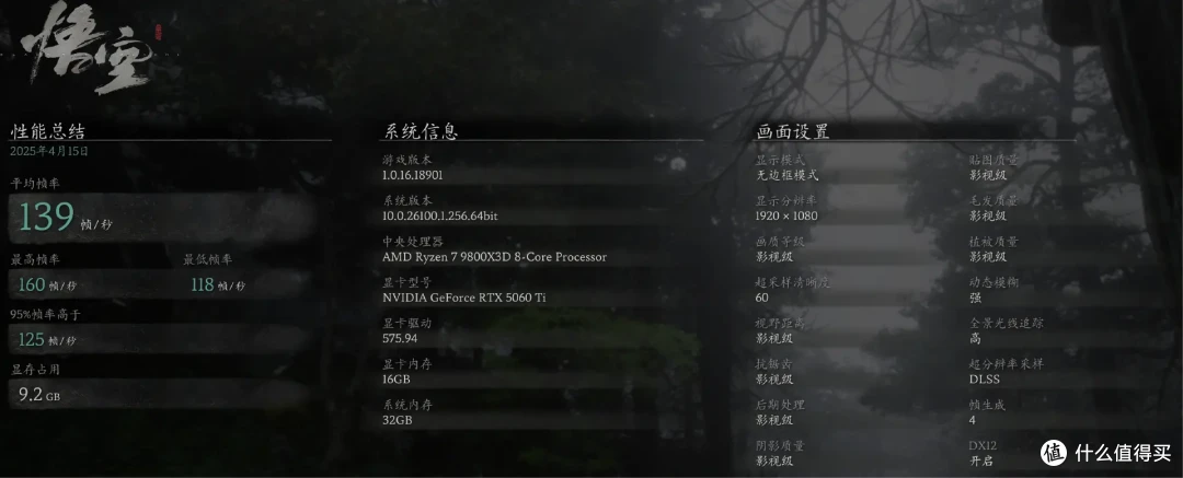 DLSS4畅玩黑猴,七彩虹iGame RTX 5060 Ti Ultra W DUO OC 16GB
