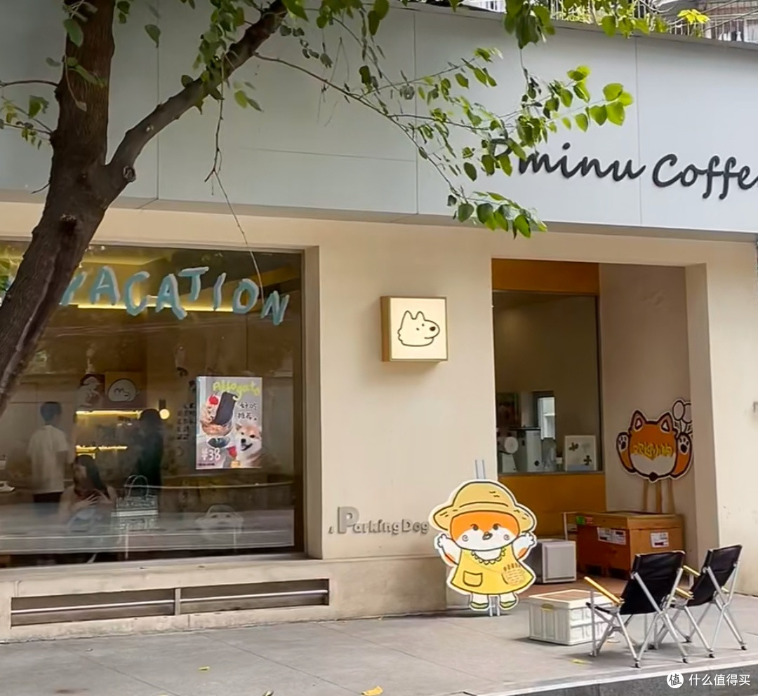 9.9元预算下的咖啡文化探索——成都网红柴犬咖啡店