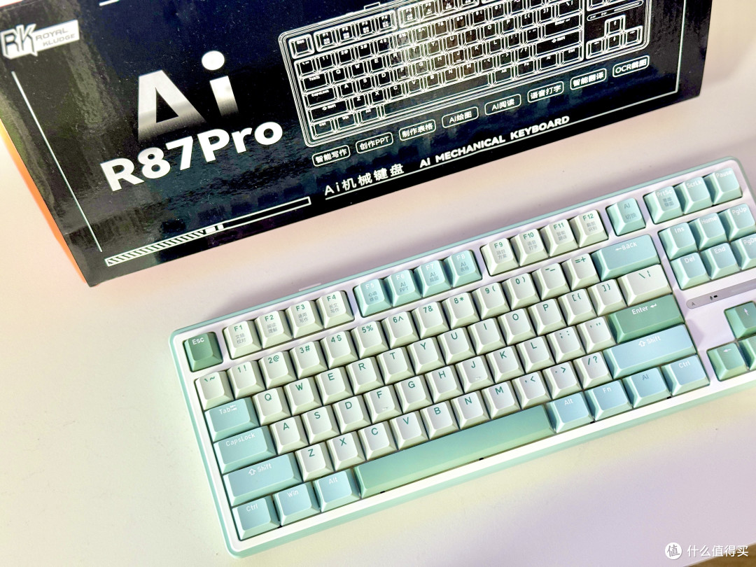 机械键盘的AI革命，RK R87PRO AI键盘深度评测
