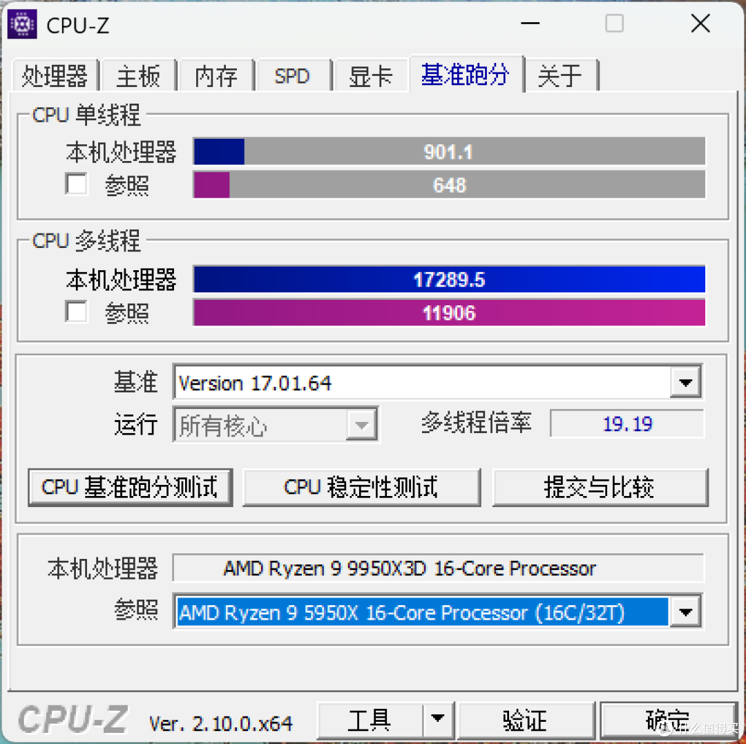 AMD R9 9950X3D 真强!搭配华硕 TUF X870-PLUS 与 索泰 RTX 5080