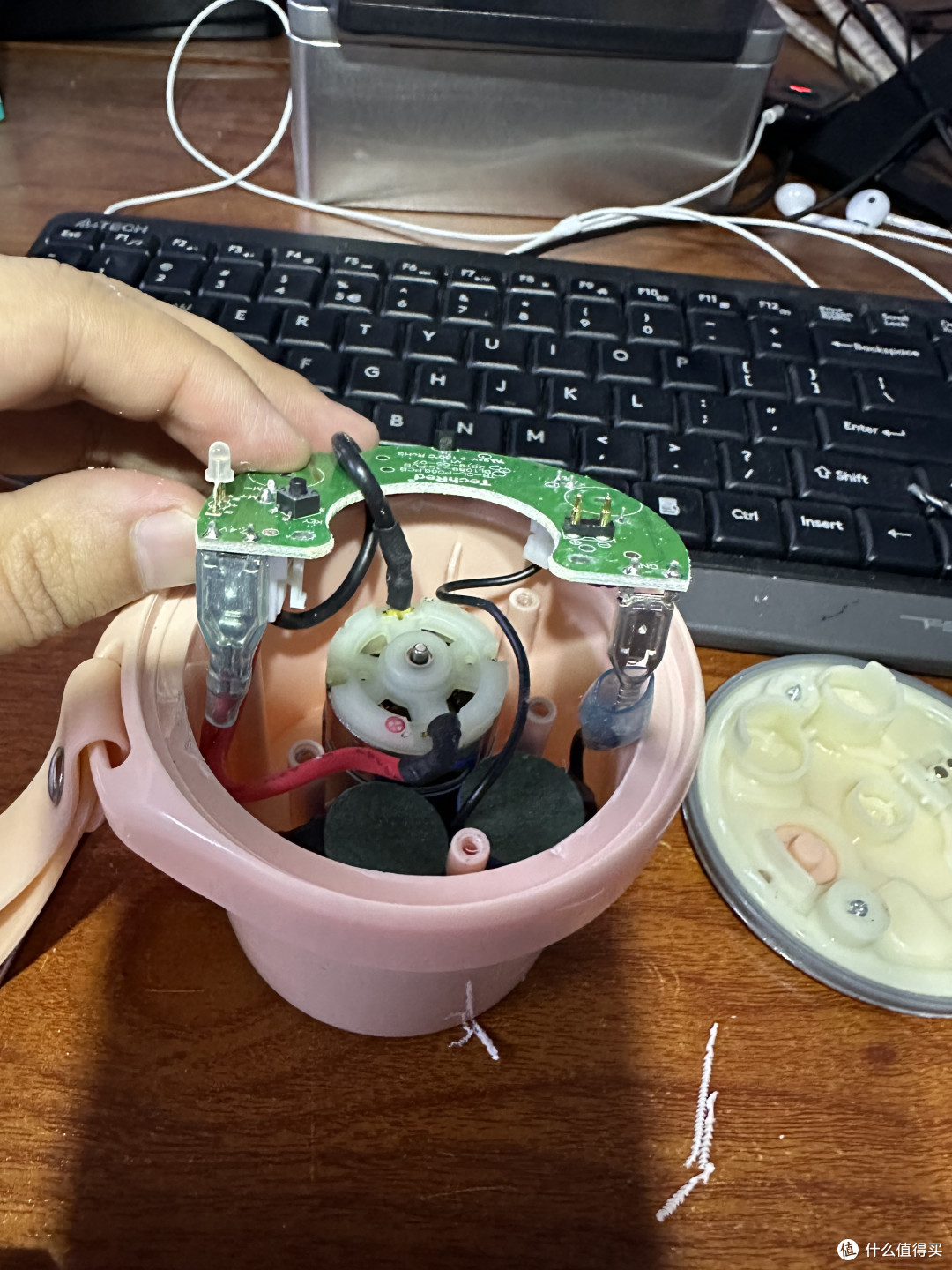 12元捡垃圾摩飞9600便携榨汁机维修