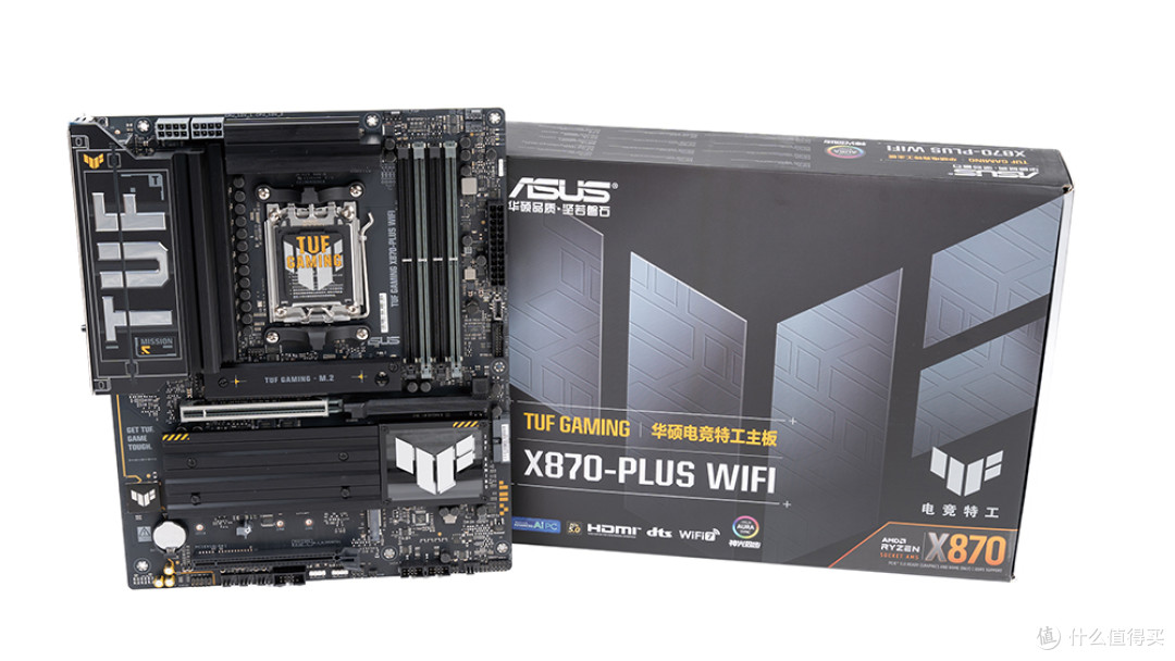 9950X3D+华硕X870-PLUS+RX 9070 XT+Model5装机:点燃AMD信仰之力