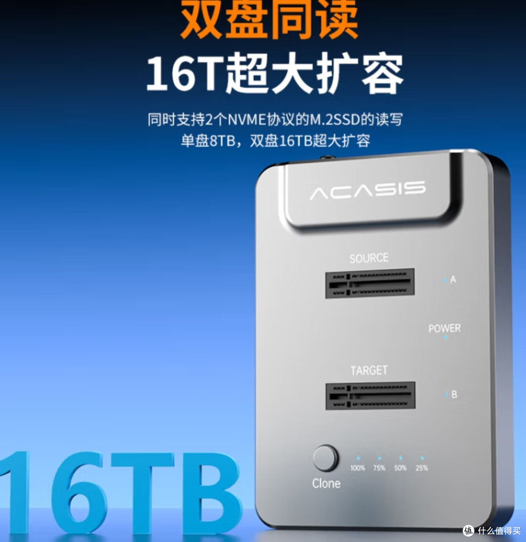 阿卡西斯双盘位硬盘盒助力高效办公!
