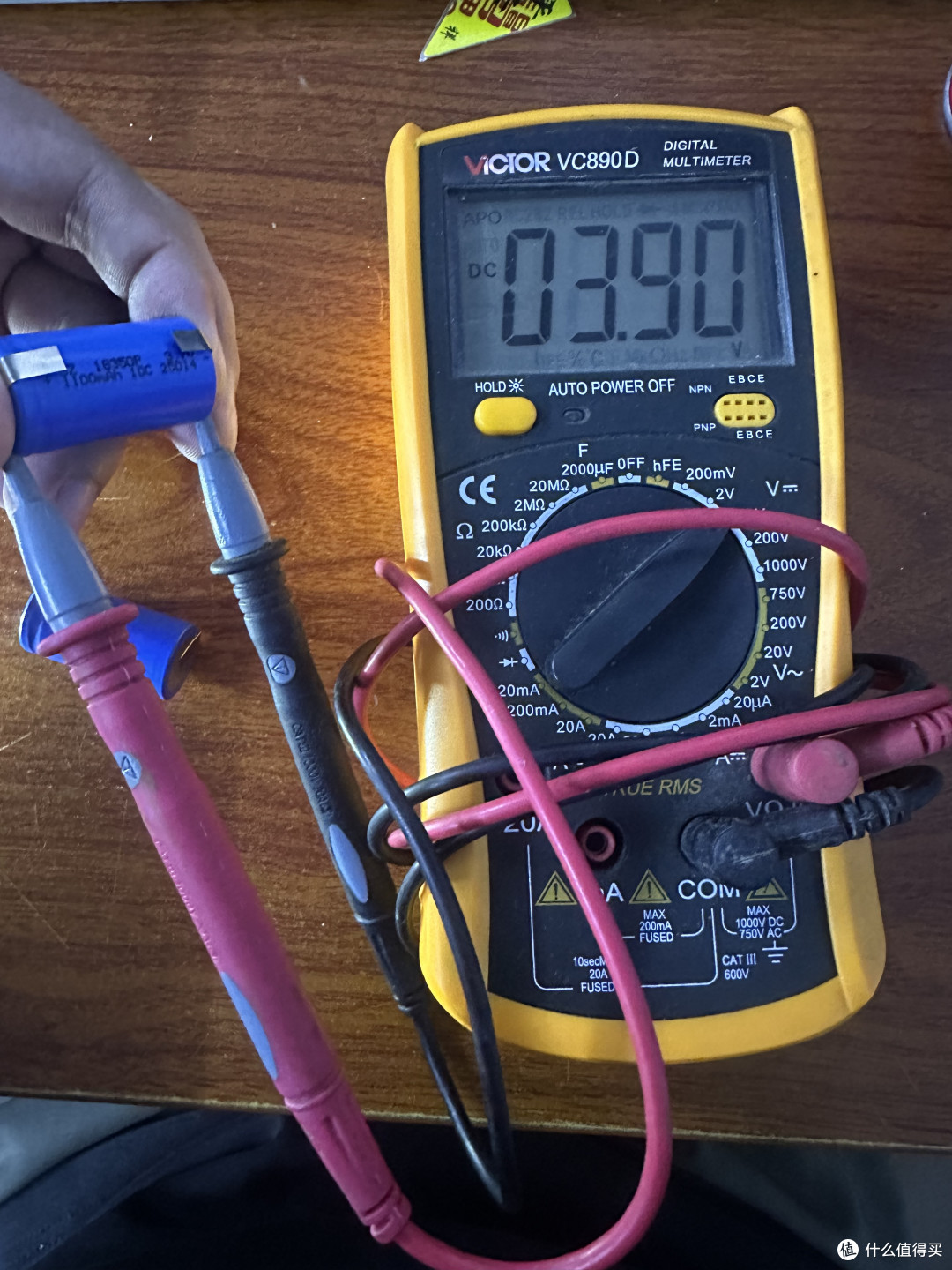 单节量出3.9V，正常的。