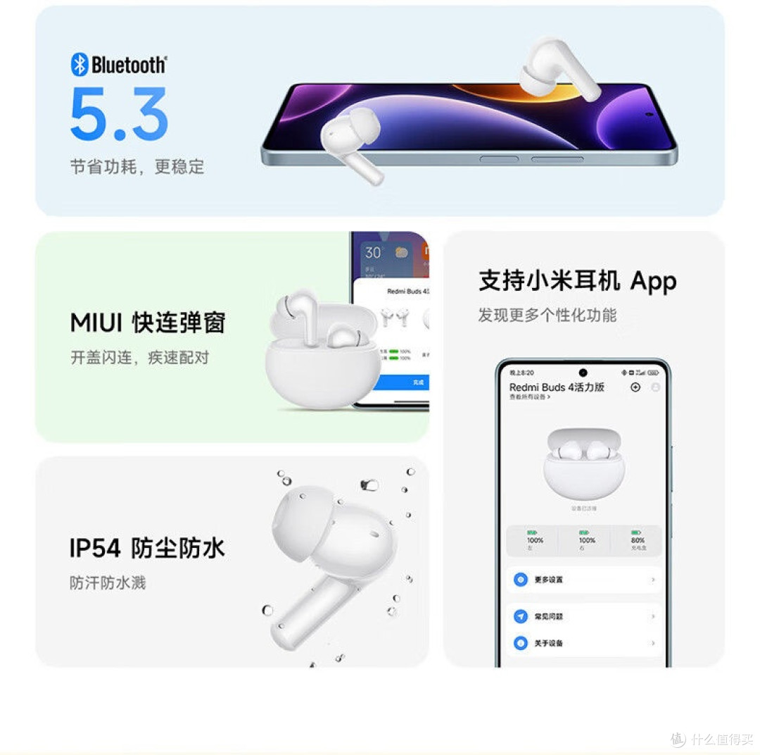 百元真香!小米Redmi Buds 4活力版耳机体验分享