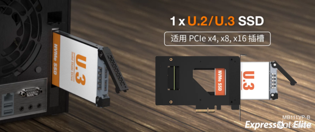 PCIe可拆卸式扩展插槽硬盘抽取盒或转接器,革新存储解决方案