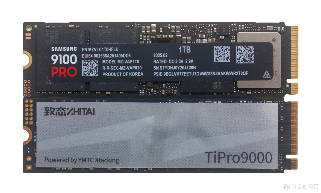 王者之战:致态TiPro9000对比测试三星9100 PRO