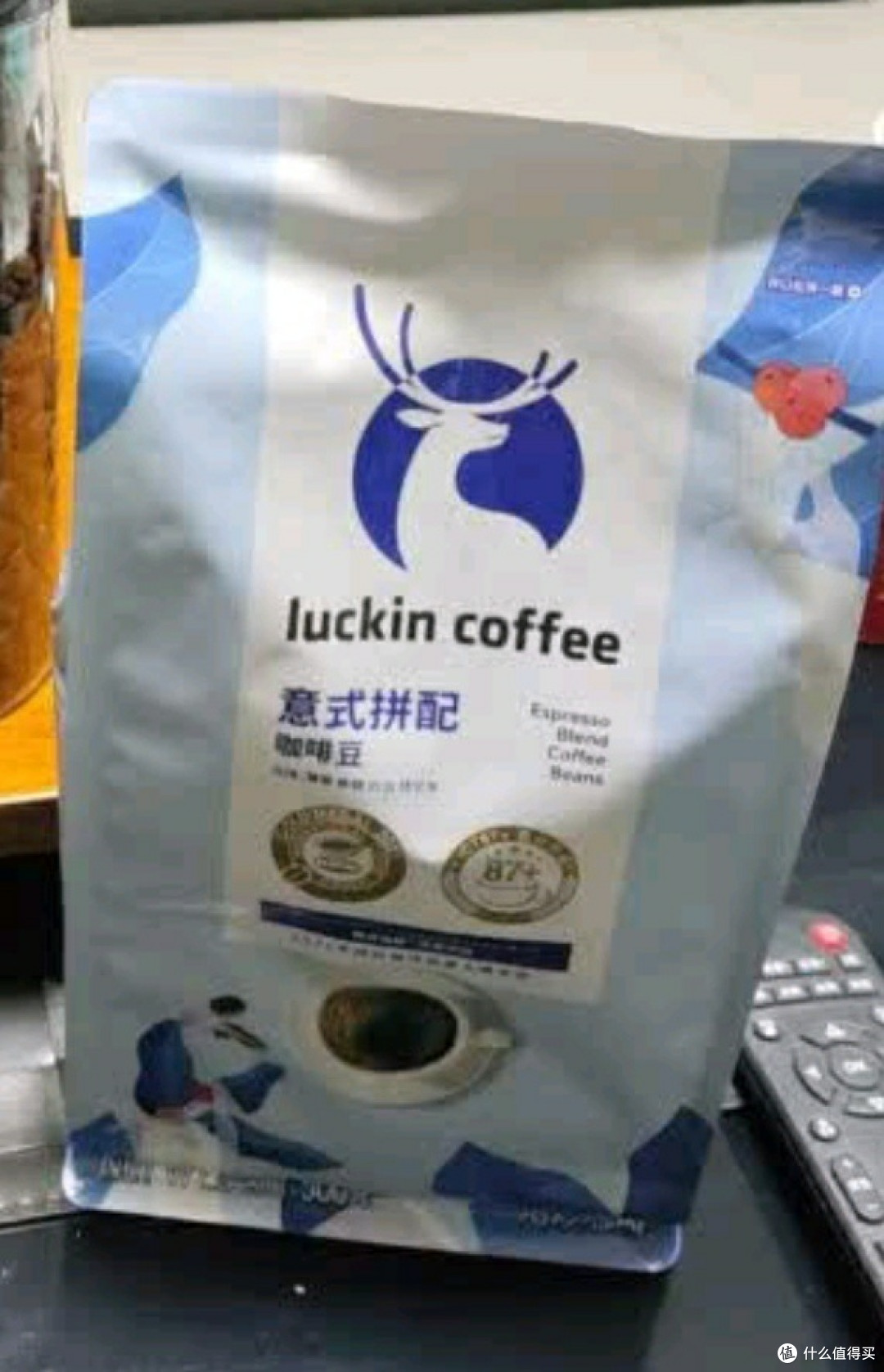 瑞幸咖啡意式拼配豆1.25kg深烘