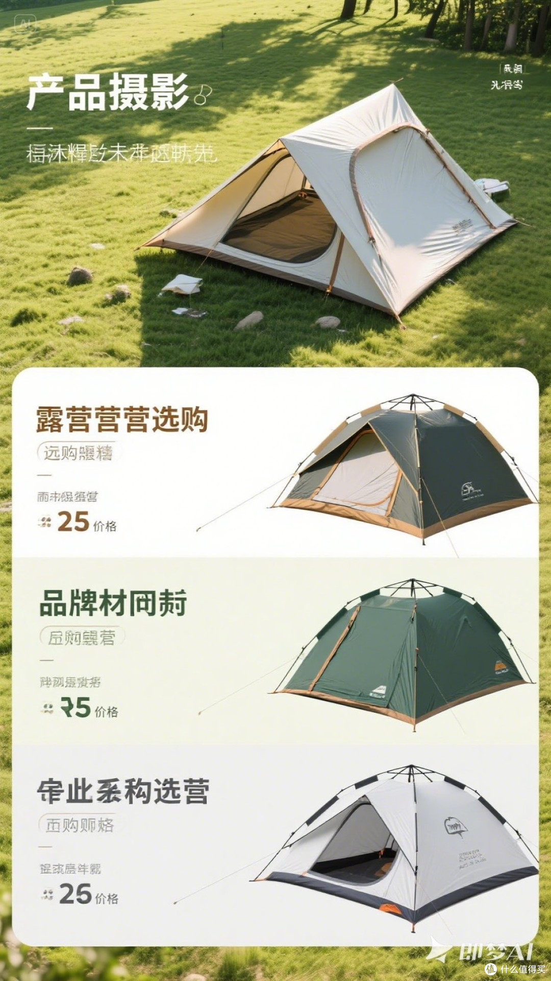 超实用!露营帐篷选购秘籍