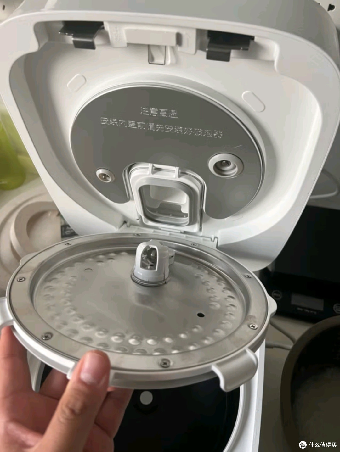 米家小米电饭煲P1:0氟涂层钛内胆,智能IH加热,健康烹饪新选择