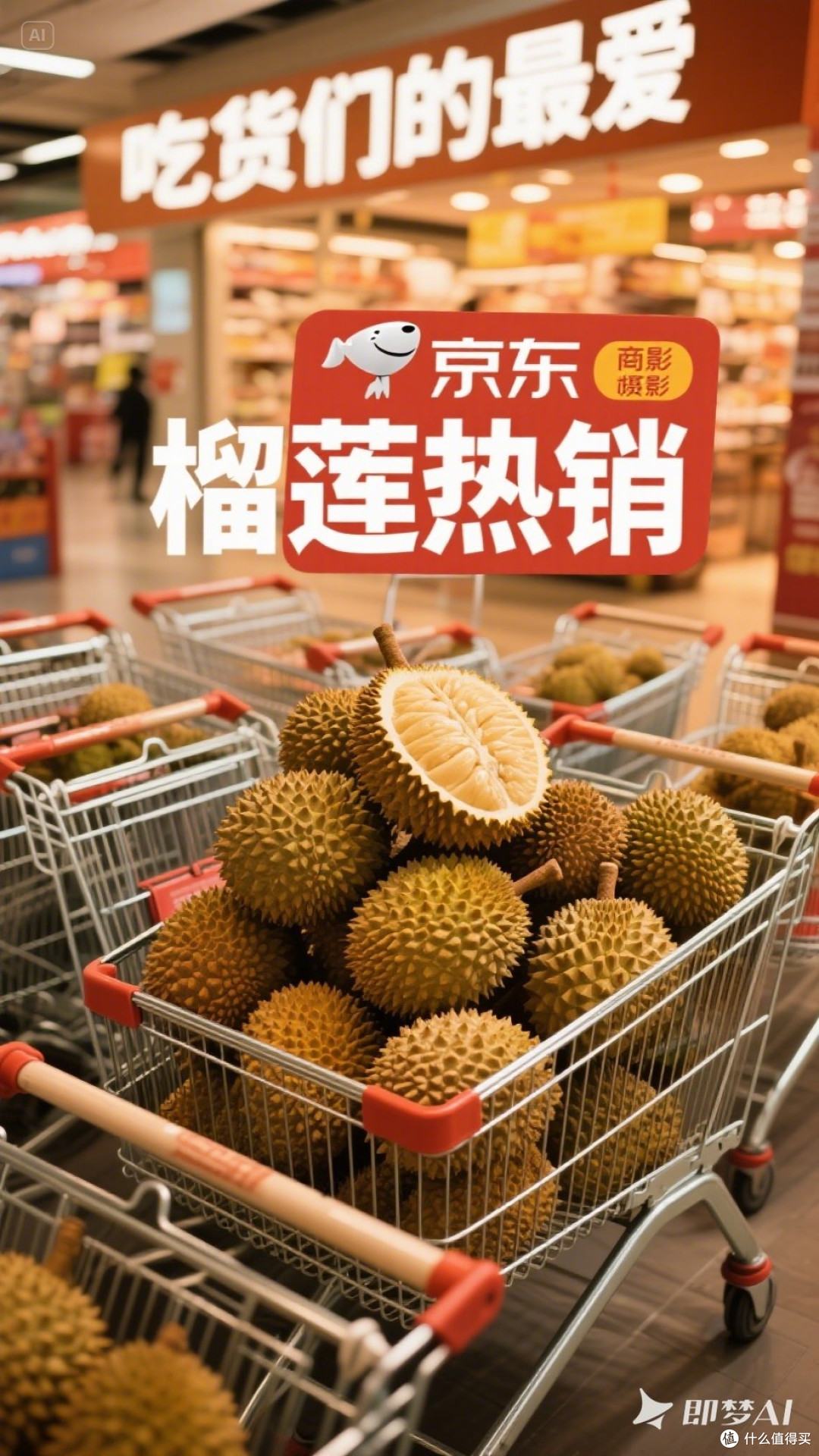 京东榴莲热销,吃货们的最爱