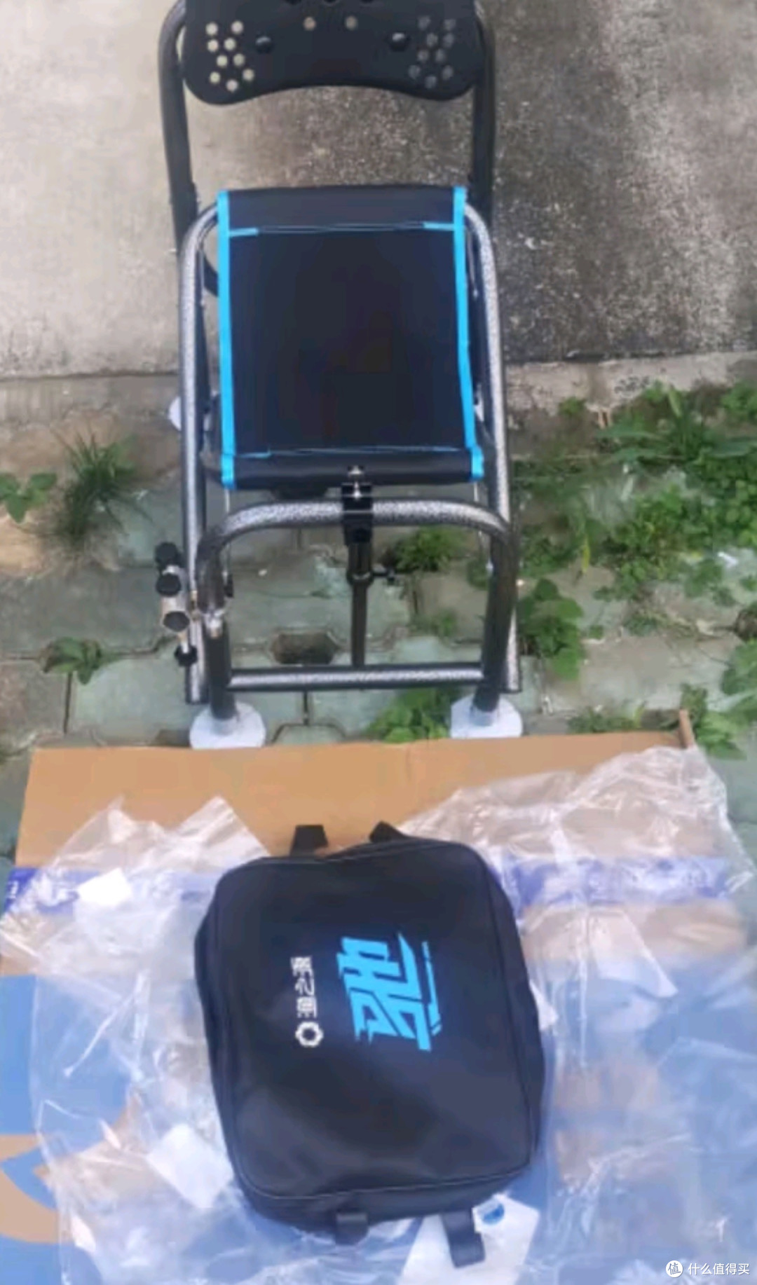 渔之源钓椅【11档加高靠背+工具包】裸椅:野钓达人的舒适之选