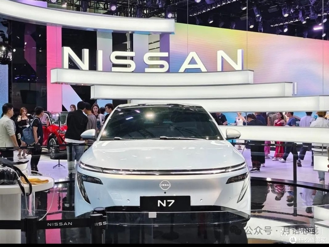 日产N7上海车展首秀,纯电轿车新势力登场