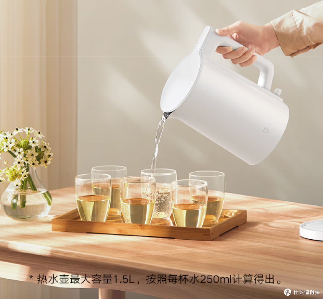 一壶在手,米家电热水壶,超快速加热,让你喝水更快!