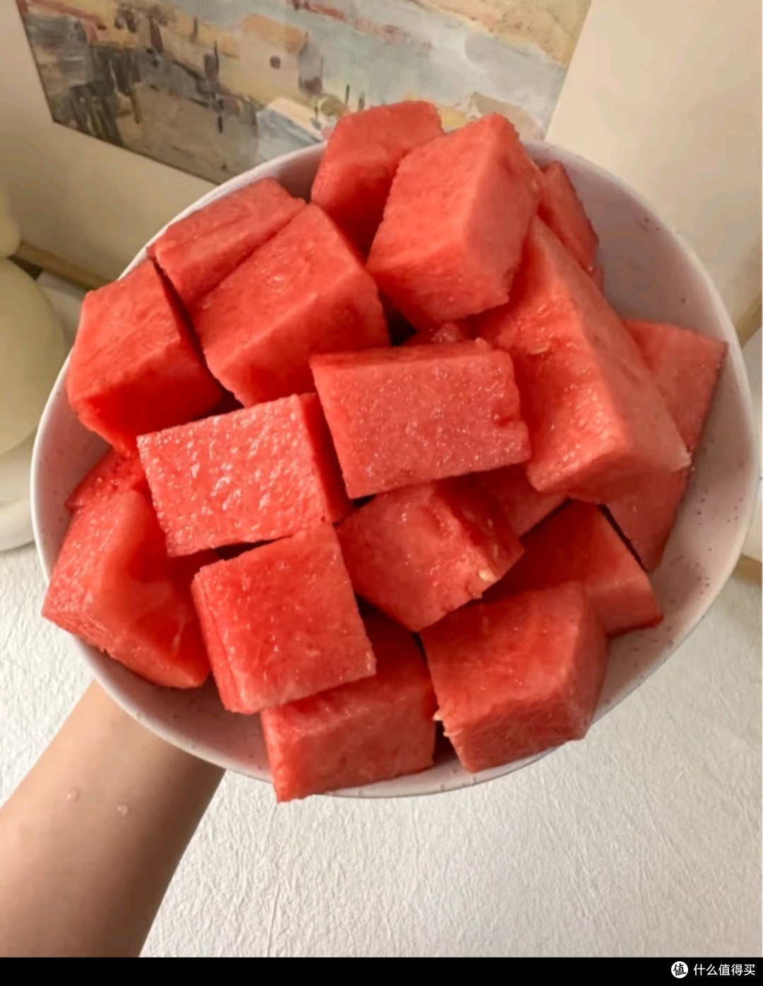 京鲜生 无籽麒麟瓜西瓜 1粒装 单果净重5-7斤