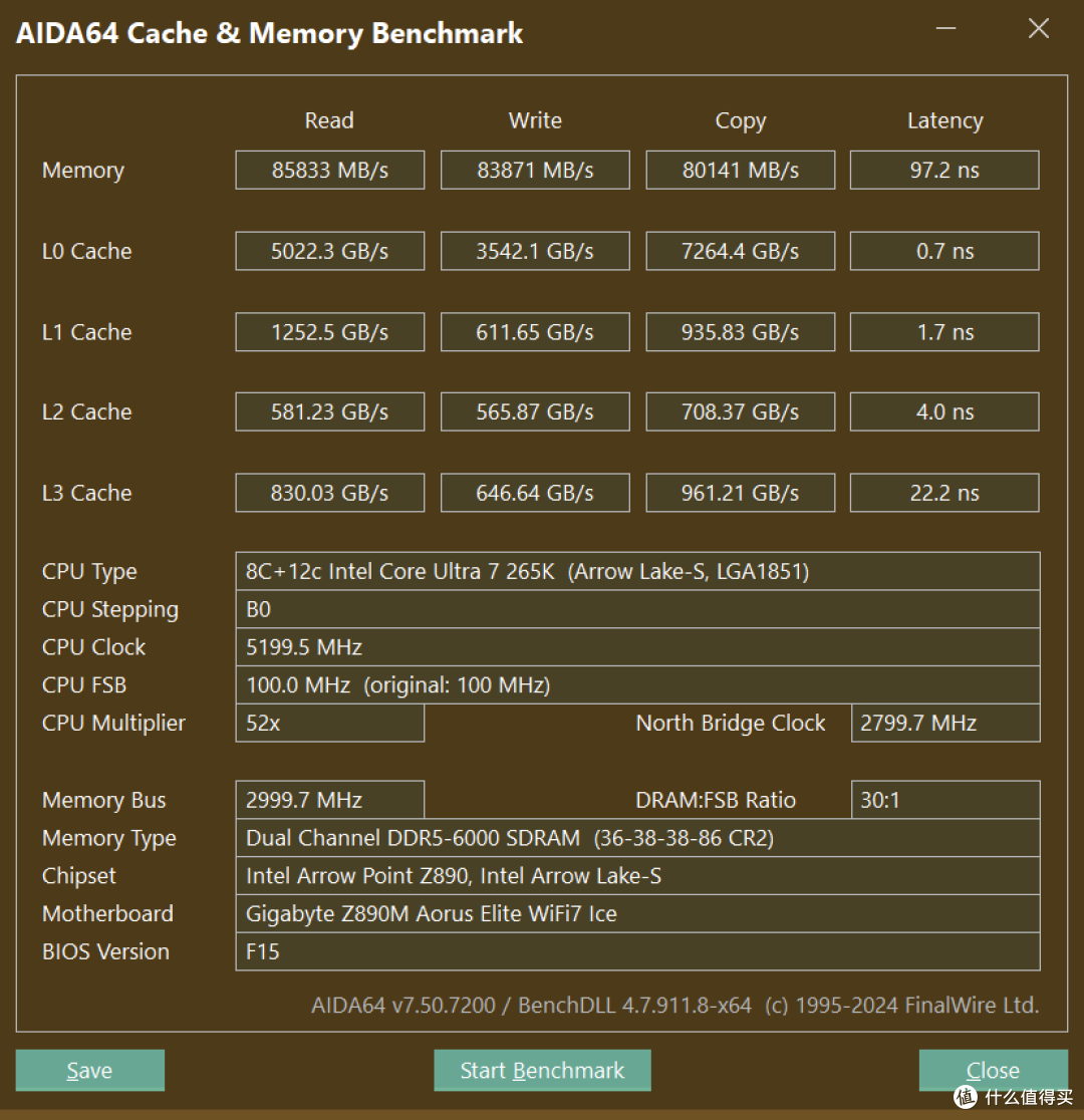 国产D5颗粒,时序CL36的金百达银爵DDR5 6000 16GB*2套条在Z890平台的超频体验