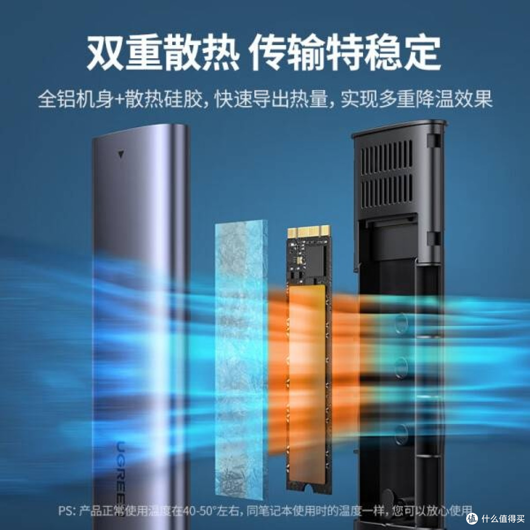 绿联M.2 NVMe固态硬盘盒Type - C3.2:苹果笔记本的理想搭档