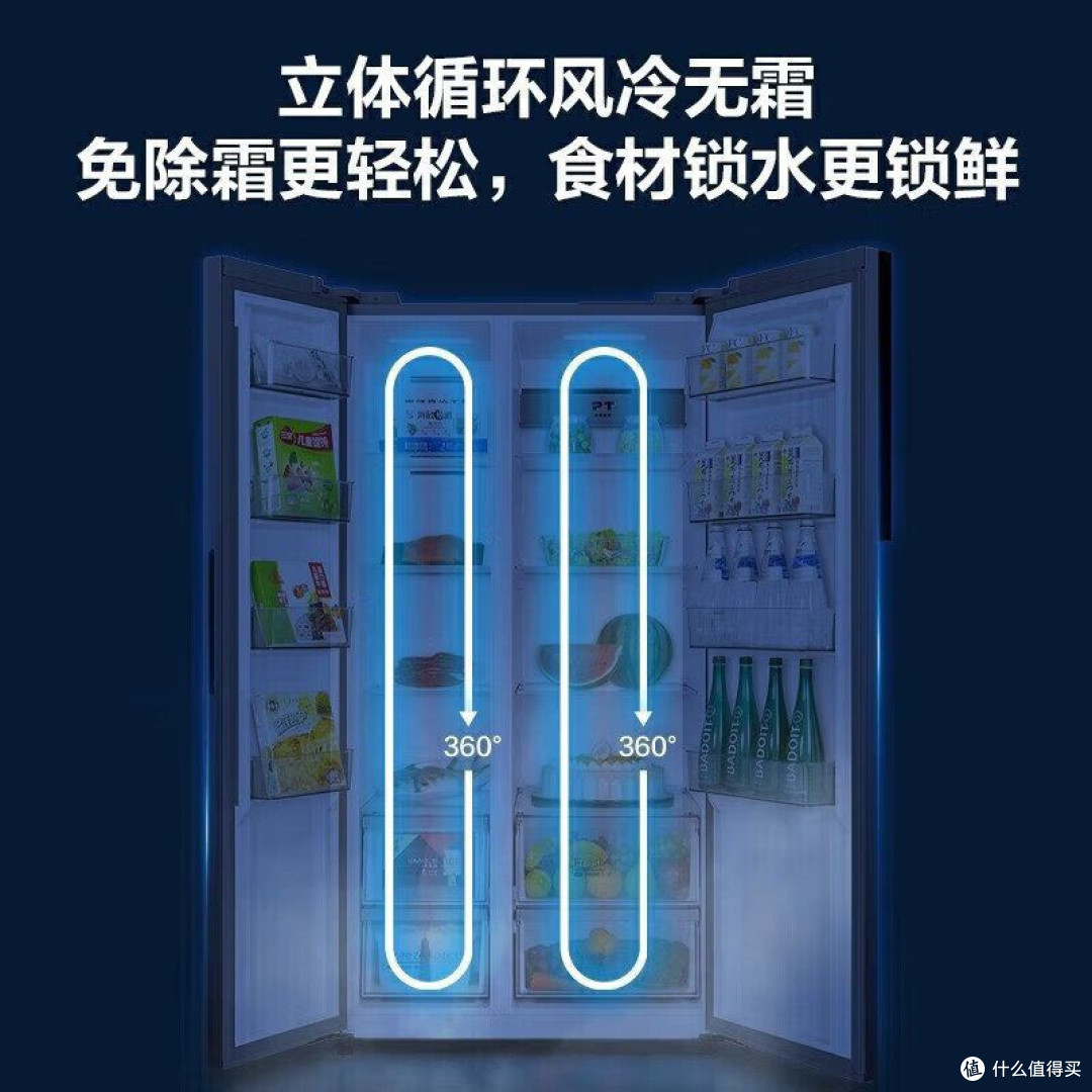 被我挖到宝啦！美的554升冰箱闭眼入