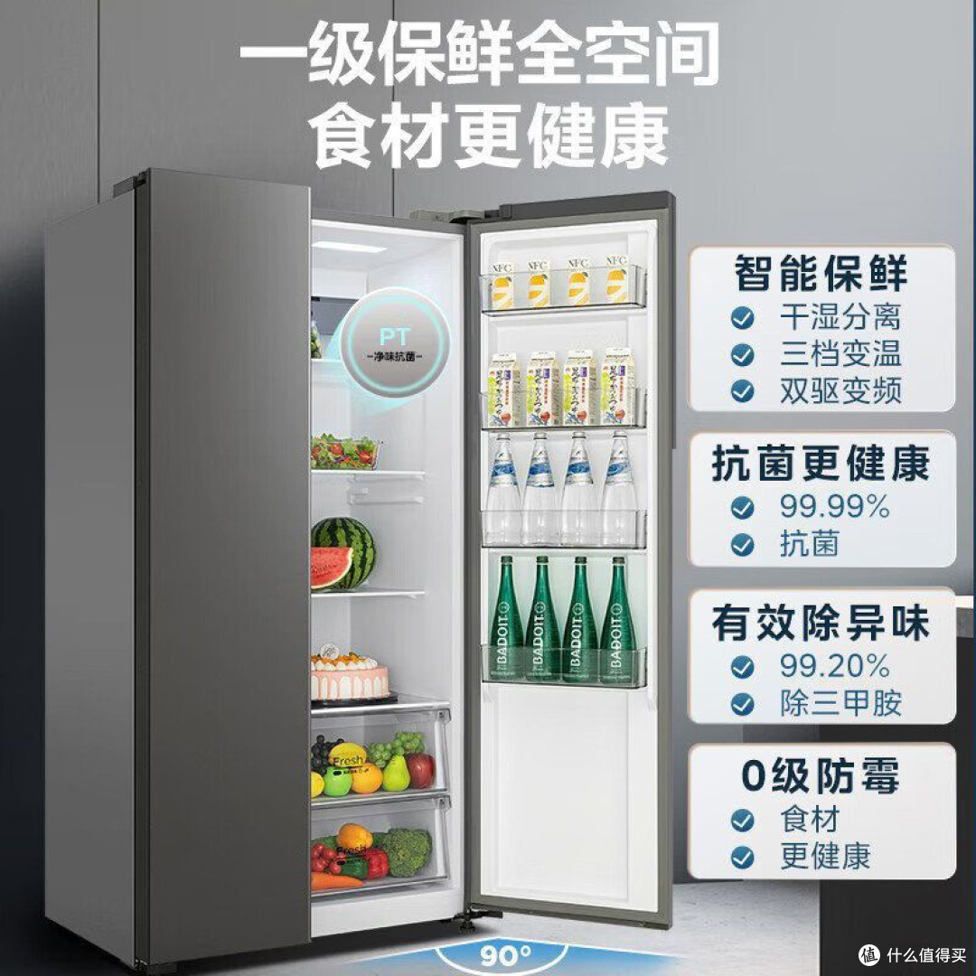 被我挖到宝啦！美的554升冰箱闭眼入