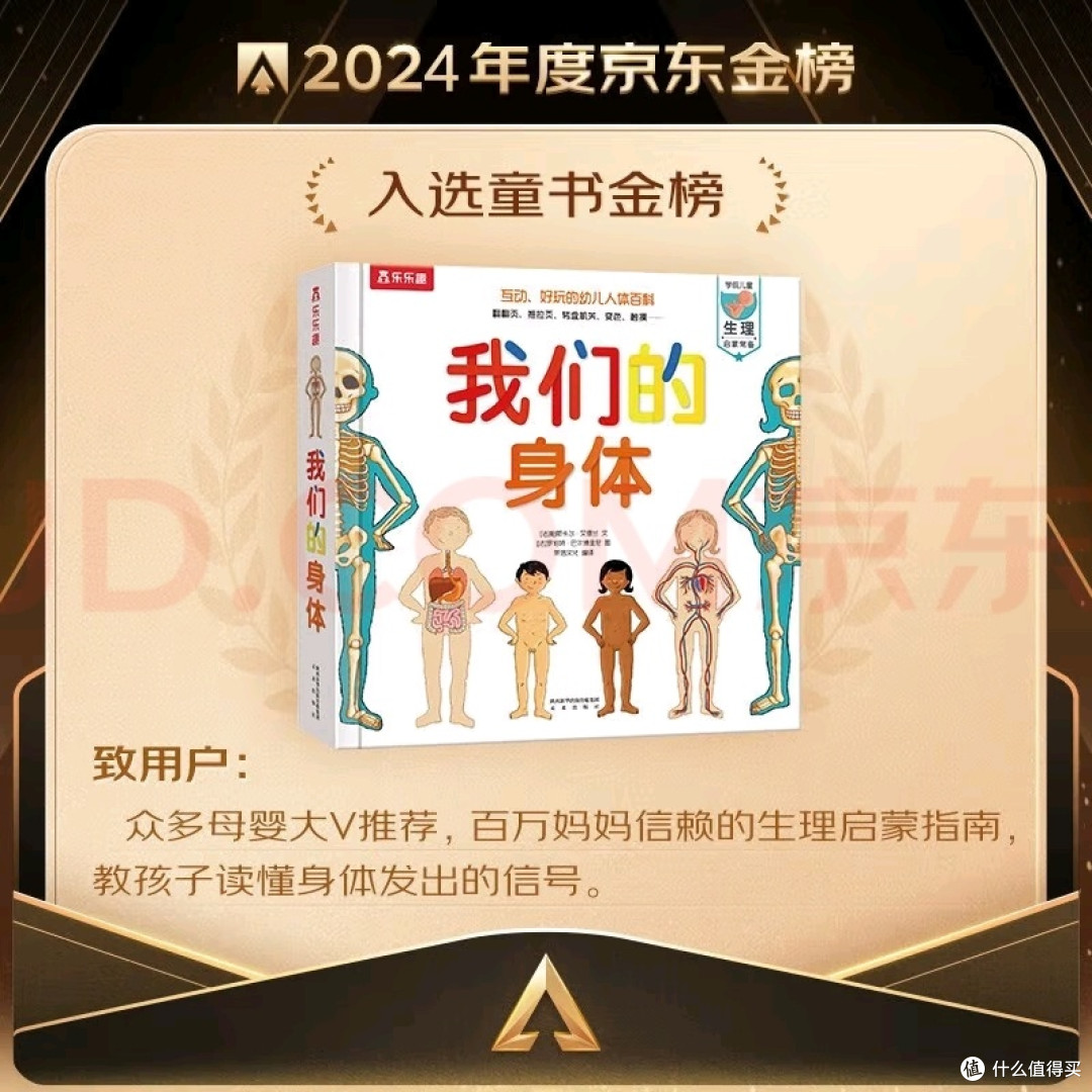 我们的身体》：给孩子的第一堂趣味人体百科课_科普/百科_什么值得买