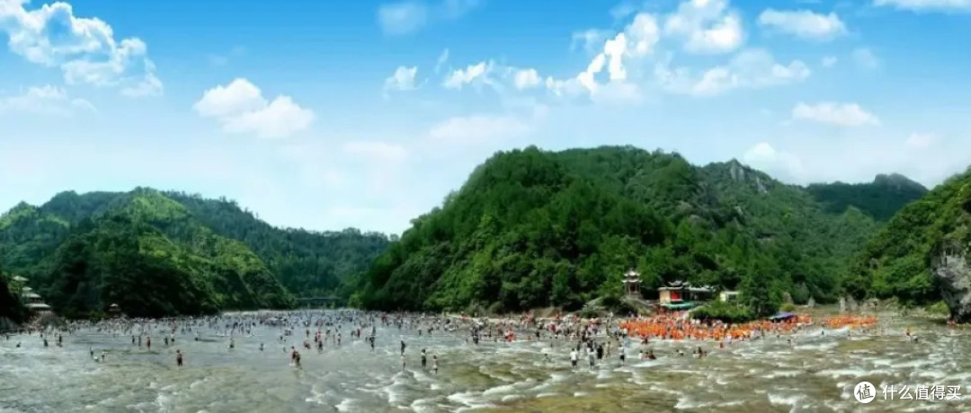 五一去白水洋玩水