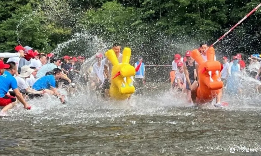 五一去白水洋玩水